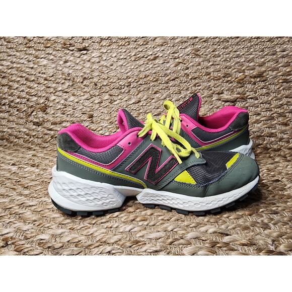 Figs New Balance 574S-Moss Green Pink Unisex Women’s 11 Men\'s 9.5 Athletic Shoes main image 7